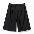 WOMENS 着るだけで疲労回復リカバリーウェア ルームパンツ ハーフ丈(Nミラク ブラック L) 4枚目画像