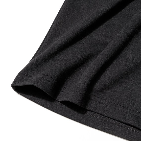 WOMENS 着るだけで疲労回復リカバリーウェア ルームパンツ ハーフ丈(Nミラク ブラック L) 6枚目画像