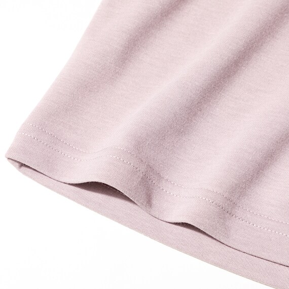 WOMENS 着るだけで疲労回復リカバリーウェア ルームパンツ ハーフ丈(Nミラク ローズ M) 6枚目画像