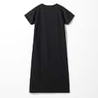 WOMENS 着るだけで疲労回復リカバリーウェア ワンピース(Nミラク ブラック M-L) 4枚目画像