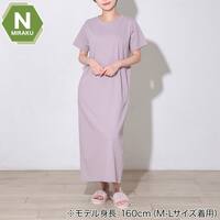 WOMENS 着るだけで疲労回復リカバリーウェア ワンピース(Nミラク ローズ L-LL)