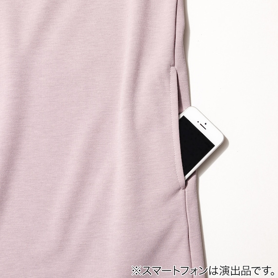 WOMENS 着るだけで疲労回復リカバリーウェア ワンピース(Nミラク ローズ L-LL) 7枚目画像