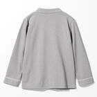 WOMENS 着るだけで疲労回復リカバリーウェア テーラーパジャマ(Nミラク グレー M) 4枚目画像