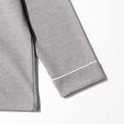 WOMENS 着るだけで疲労回復リカバリーウェア テーラーパジャマ(Nミラク グレー M) 7枚目画像