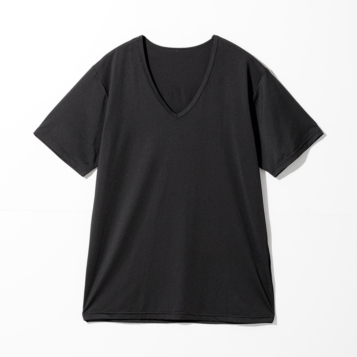 MENS 着るだけで疲労回復リカバリーウェア VネックTシャツ(NミラクDRY