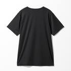 MENS 着るだけで疲労回復リカバリーウェア VネックTシャツ(NミラクDRY ブラック LL) 4枚目画像