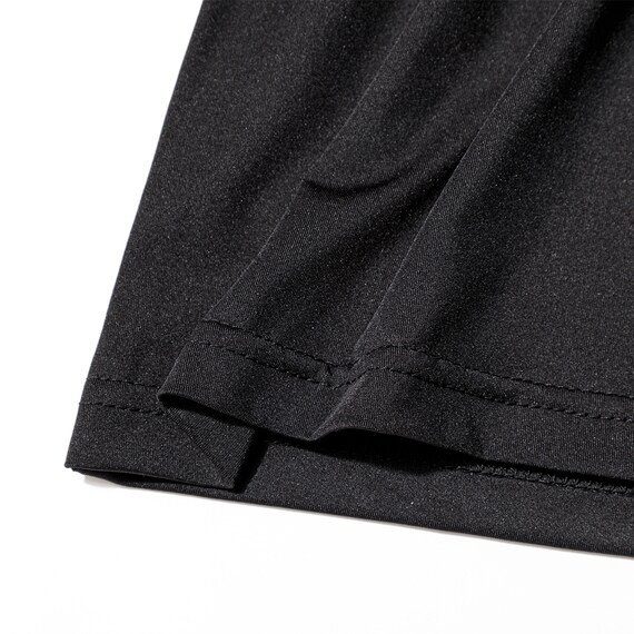 WOMENS 着るだけで疲労回復リカバリーウェア UネックTシャツ(NミラクDRY ブラック M) 6枚目画像