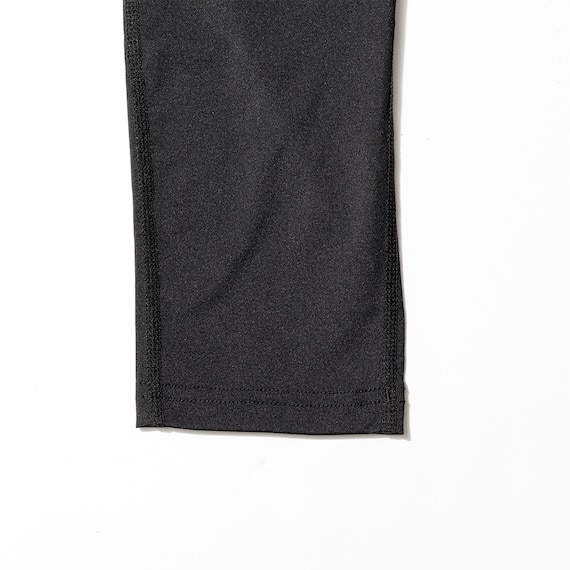 MENS 着るだけで疲労回復リカバリーウェア レギンス 10分丈(NミラクDRY ブラック M-L) 6枚目画像