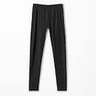 WOMENS 着るだけで疲労回復リカバリーウェア レギンス 10分丈(NミラクDRY ブラック M-L) 3枚目画像