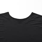 WOMENS 着るだけで疲労回復リカバリーウェア ドルマンTシャツ 前後2way(NミラクDRY ブラック M) 5枚目画像