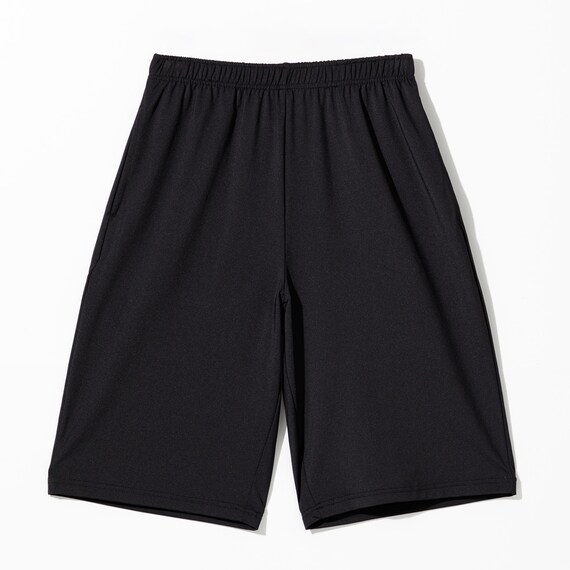 WOMENS 着るだけで疲労回復リカバリーウェア ルームパンツ ハーフ丈(NミラクDRY ブラック M) 3枚目画像