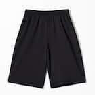 WOMENS 着るだけで疲労回復リカバリーウェア ルームパンツ ハーフ丈(NミラクDRY ブラック M) 3枚目画像