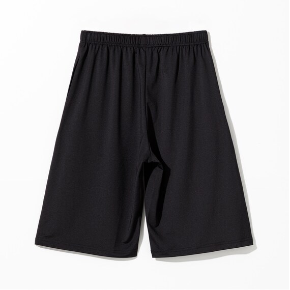 WOMENS 着るだけで疲労回復リカバリーウェア ルームパンツ ハーフ丈(NミラクDRY ブラック M) 4枚目画像