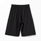 WOMENS 着るだけで疲労回復リカバリーウェア ルームパンツ ハーフ丈(NミラクDRY ブラック M) 4枚目画像