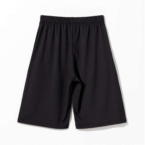 WOMENS 着るだけで疲労回復リカバリーウェア ルームパンツ ハーフ丈(NミラクDRY ブラック M) 4枚目画像