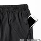 WOMENS 着るだけで疲労回復リカバリーウェア ルームパンツ ハーフ丈(NミラクDRY ブラック M) 5枚目画像