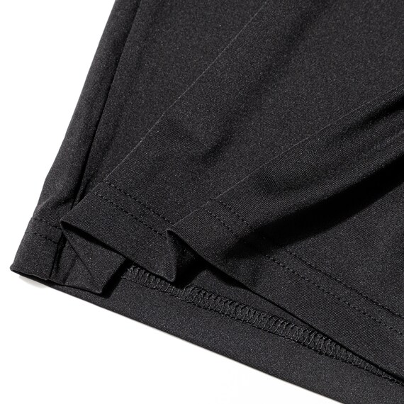 WOMENS 着るだけで疲労回復リカバリーウェア ルームパンツ ハーフ丈(NミラクDRY ブラック M) 6枚目画像