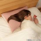 寝るだけ髪ケア まくらカバー(Nキレイ01 ローズ) 6枚目画像