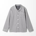 MENS 着るだけで疲労回復リカバリーウェア テーラーパジャマ(Nミラク グレー M) 3枚目画像