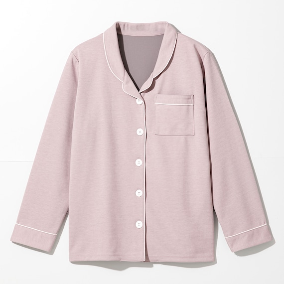 WOMENS 着るだけで疲労回復リカバリーウェア テーラーパジャマ(Nミラク ローズ M) 3枚目画像