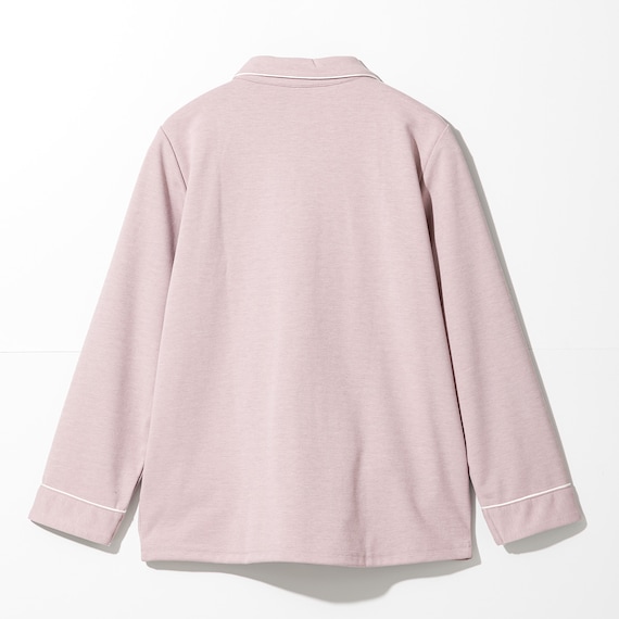 WOMENS 着るだけで疲労回復リカバリーウェア テーラーパジャマ(Nミラク ローズ M) 4枚目画像