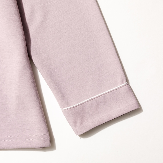 WOMENS 着るだけで疲労回復リカバリーウェア テーラーパジャマ(Nミラク ローズ M) 7枚目画像