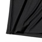 MENS 着るだけで疲労回復リカバリーウェア 半袖Tシャツ ラグランタイプ(NミラクDRY ブラック M) 6枚目画像