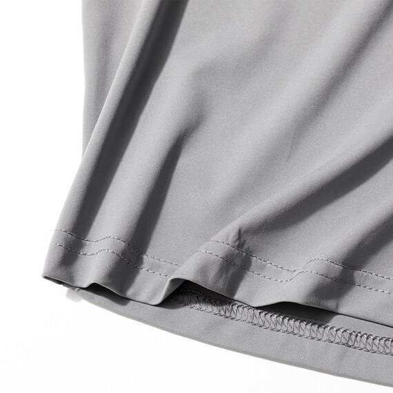 WOMENS 着るだけで疲労回復リカバリーウェア ドルマンTシャツ 前後 2way(NミラクDRY グレー M) 5枚目画像