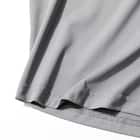 WOMENS 着るだけで疲労回復リカバリーウェア ドルマンTシャツ 前後 2way(NミラクDRY グレー M) 5枚目画像