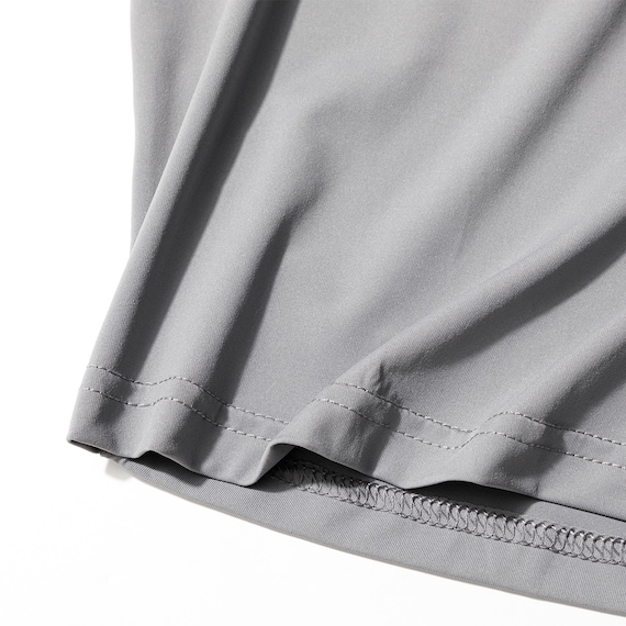 WOMENS 着るだけで疲労回復リカバリーウェア ドルマンTシャツ 前後 2way(NミラクDRY グレー M) 5枚目画像