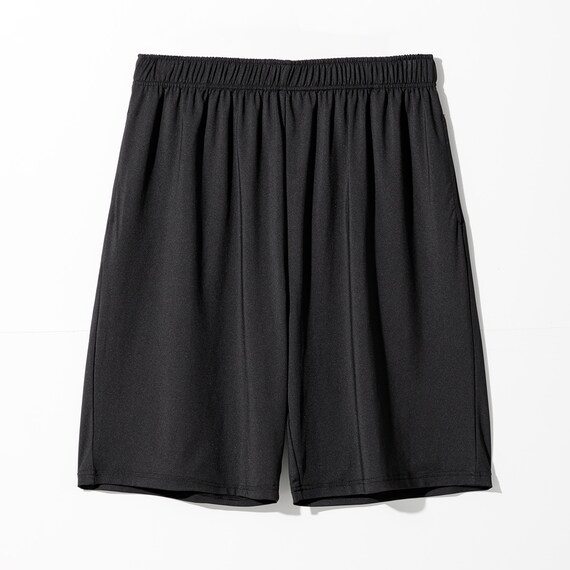 MENS 着るだけで疲労回復リカバリーウェア ルームパンツ ハーフ丈(NミラクDRY ブラック M) 3枚目画像