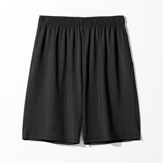 MENS 着るだけで疲労回復リカバリーウェア ルームパンツ ハーフ丈(NミラクDRY ブラック M) 3枚目画像