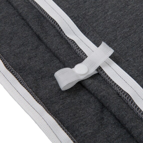 掛ふとんカバー・枕カバー 2点セット シングル(SC14 グレー S) 5枚目画像