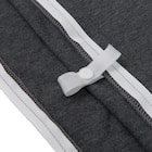 掛ふとんカバー・枕カバー 2点セット シングル(SC14 グレー S) 5枚目画像