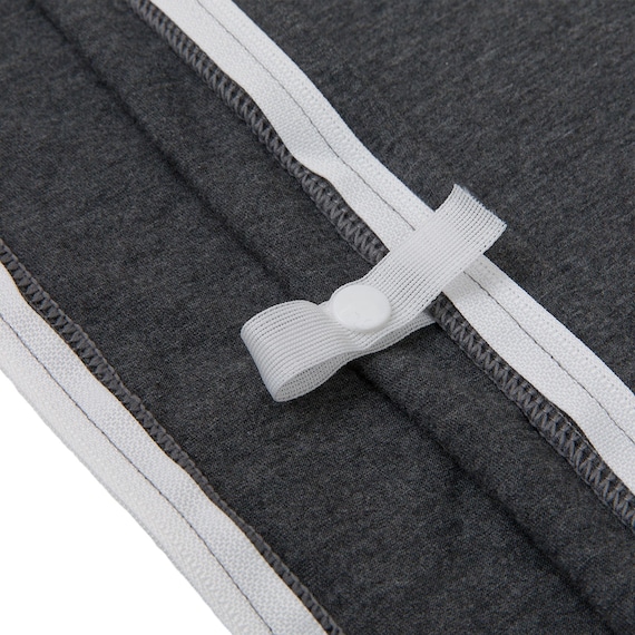 掛ふとんカバー・枕カバー 2点セット シングル(SC14 グレー S) 5枚目画像