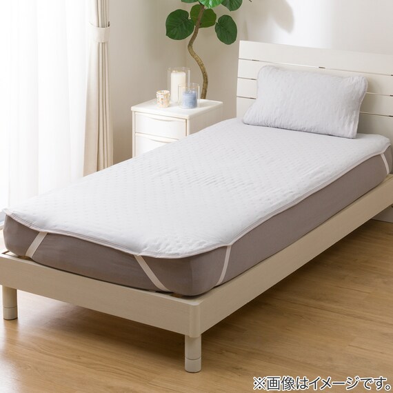 敷きパッド レーザーウォッシュ シングル(2672) 2枚目画像