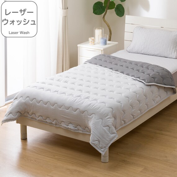 肌布団 レーザーウォッシュ シングル(S2672) 1枚目画像