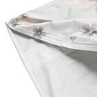 高密度サテン 掛ふとんカバー シングル(Nグリップ PR09フラワーステッチ グレー S) 7枚目画像