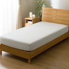 高密度サテン マルチすっぽりシーツ シングル(FS03PR09 グレー S) 1枚目画像