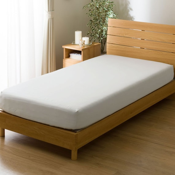 高密度サテン マルチすっぽりシーツ シングル(FS03PR09 グレー S) 1枚目画像