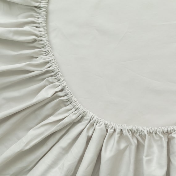 高密度サテン マルチすっぽりシーツ シングル(FS03PR09 グレー S) 4枚目画像