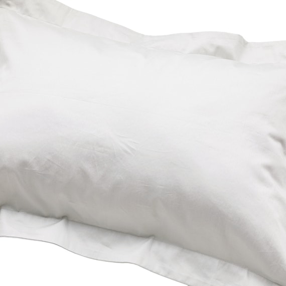 高密度サテン まくらカバー(PR09フラワーステッチ GY) 6枚目画像