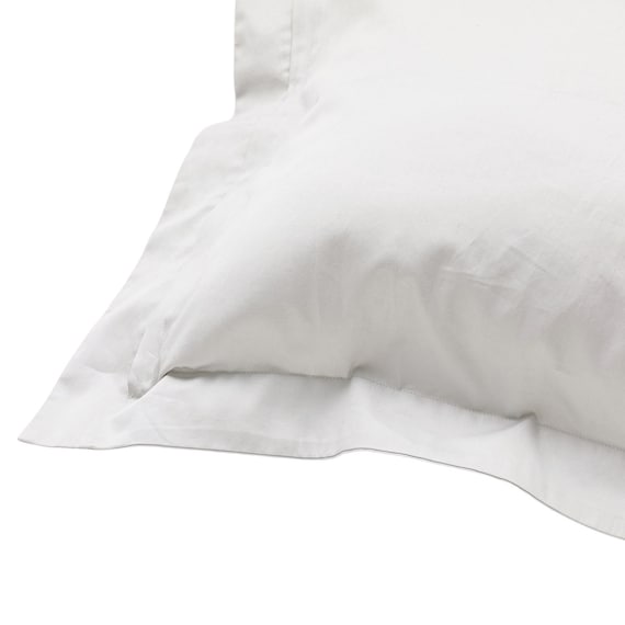 高密度サテン まくらカバー(PR09フラワーステッチ GY) 7枚目画像