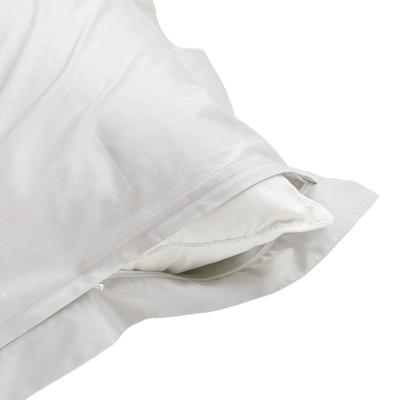 高密度サテン まくらカバー(PR09フラワーステッチ GY) 8枚目画像