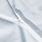 高密度サテン 掛ふとんカバー シングル(Nグリップ PR10WHラインステッチ ブルー S) 9枚目画像