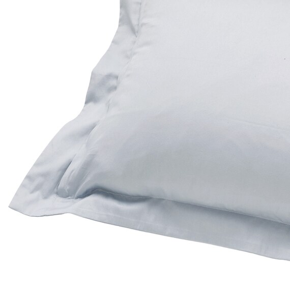 高密度サテン まくらカバー(PR10WHラインステッチ BL) 7枚目画像