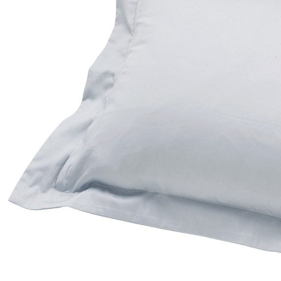 高密度サテン まくらカバー(PR10WHラインステッチ BL) 7枚目画像