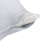 高密度サテン まくらカバー(PR10WHラインステッチ BL) 8枚目画像