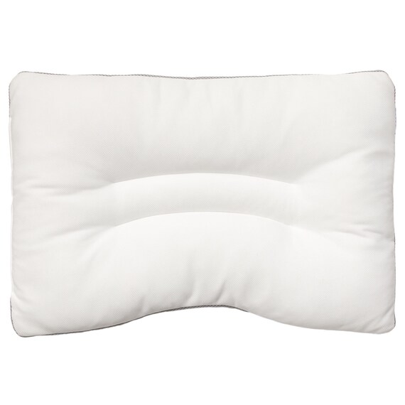 曲線形状でやさしくフィット首もと安定ロータイプまくら(P2539) 8枚目画像