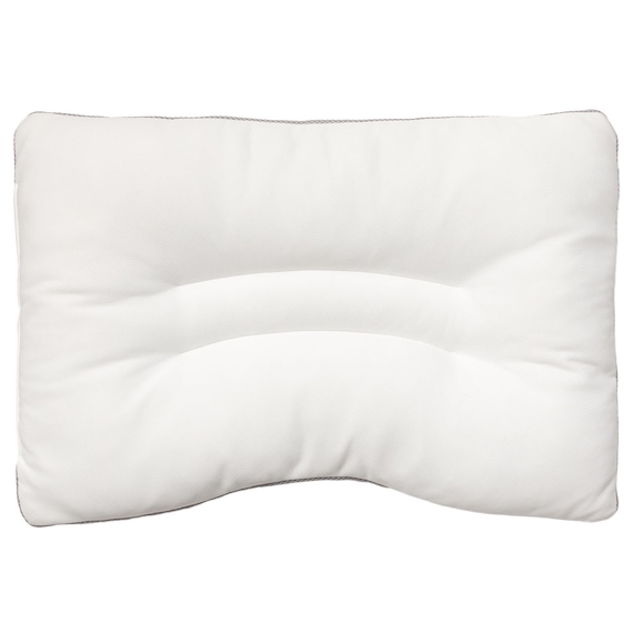 曲線形状でやさしくフィット首もと安定ロータイプまくら(P2539) 8枚目画像